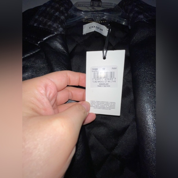 Coach Plaid Coat - Picture 10 of 10